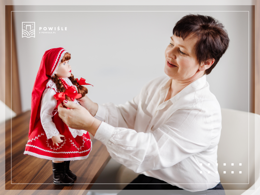 Katarzyna Magierowska i Lalka Powiślanka