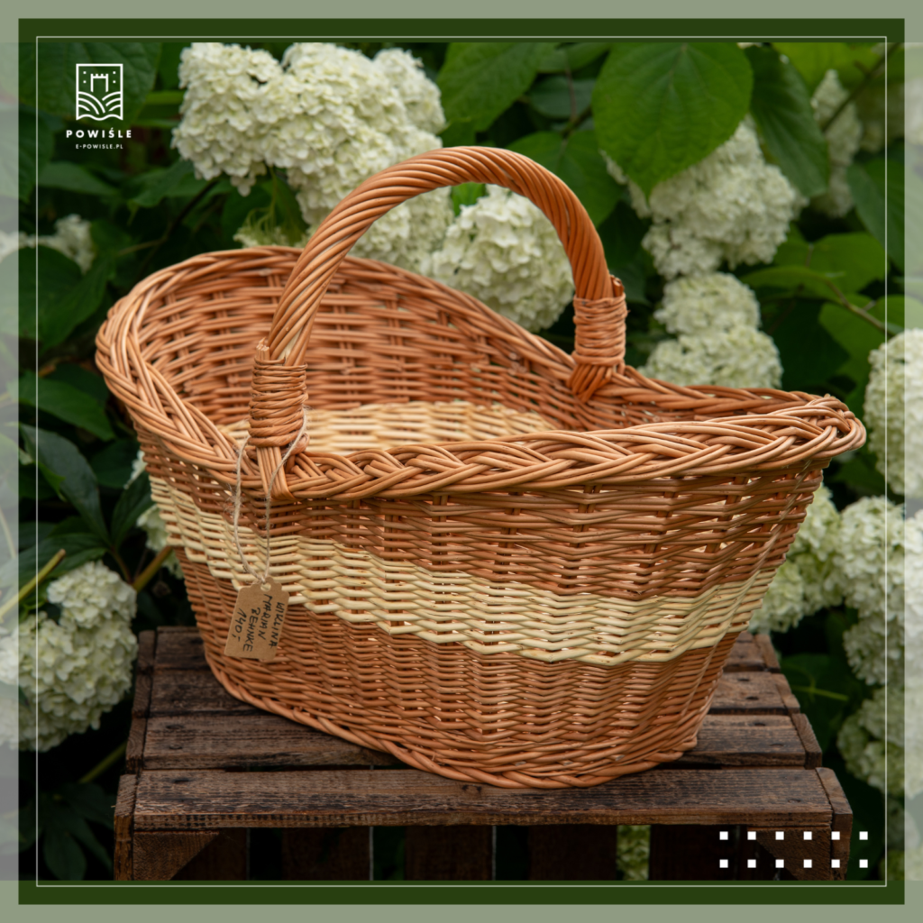 kosz wiklinowy Marian Behnke