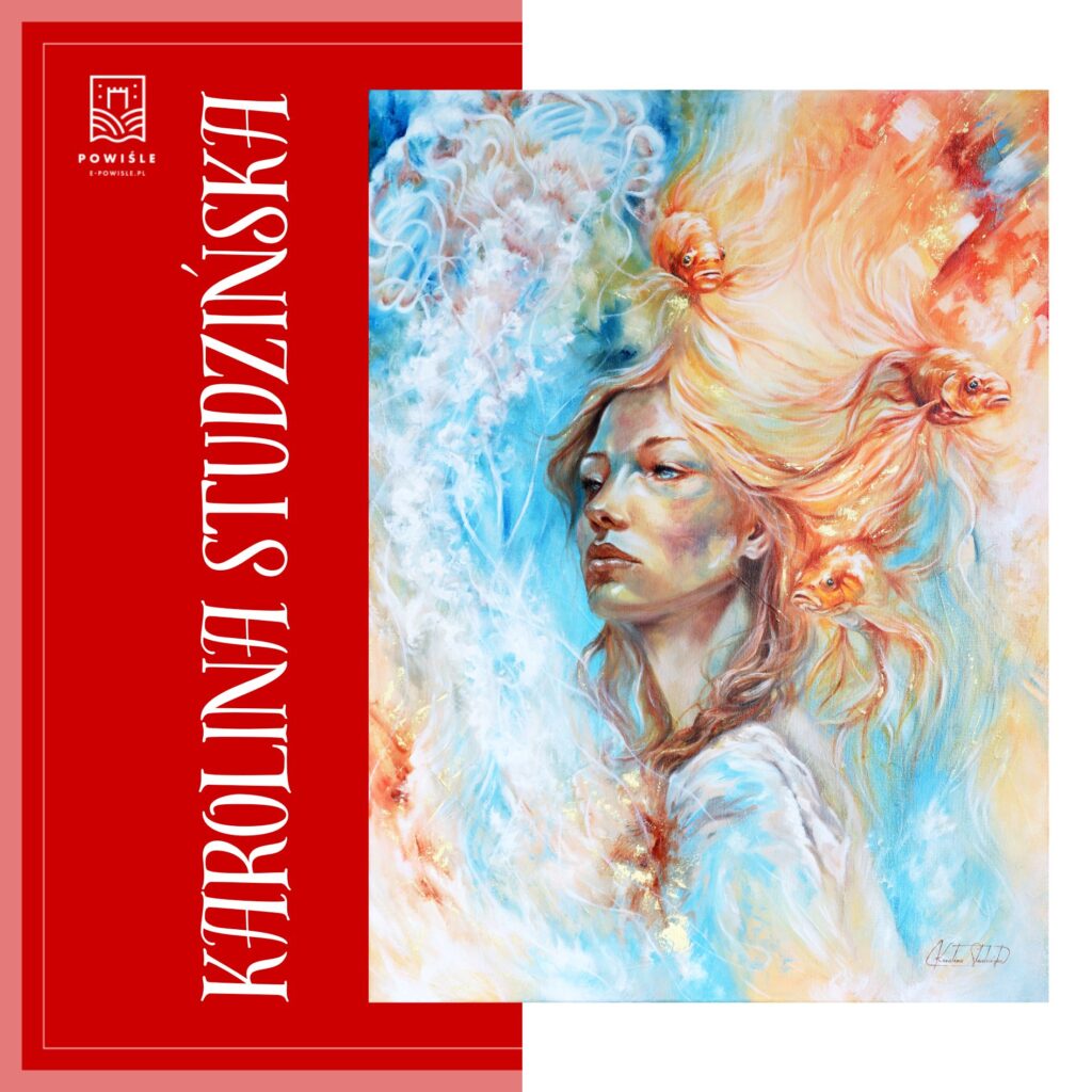 Obraz olejny Ondine autorka Karolina Studzińska 6