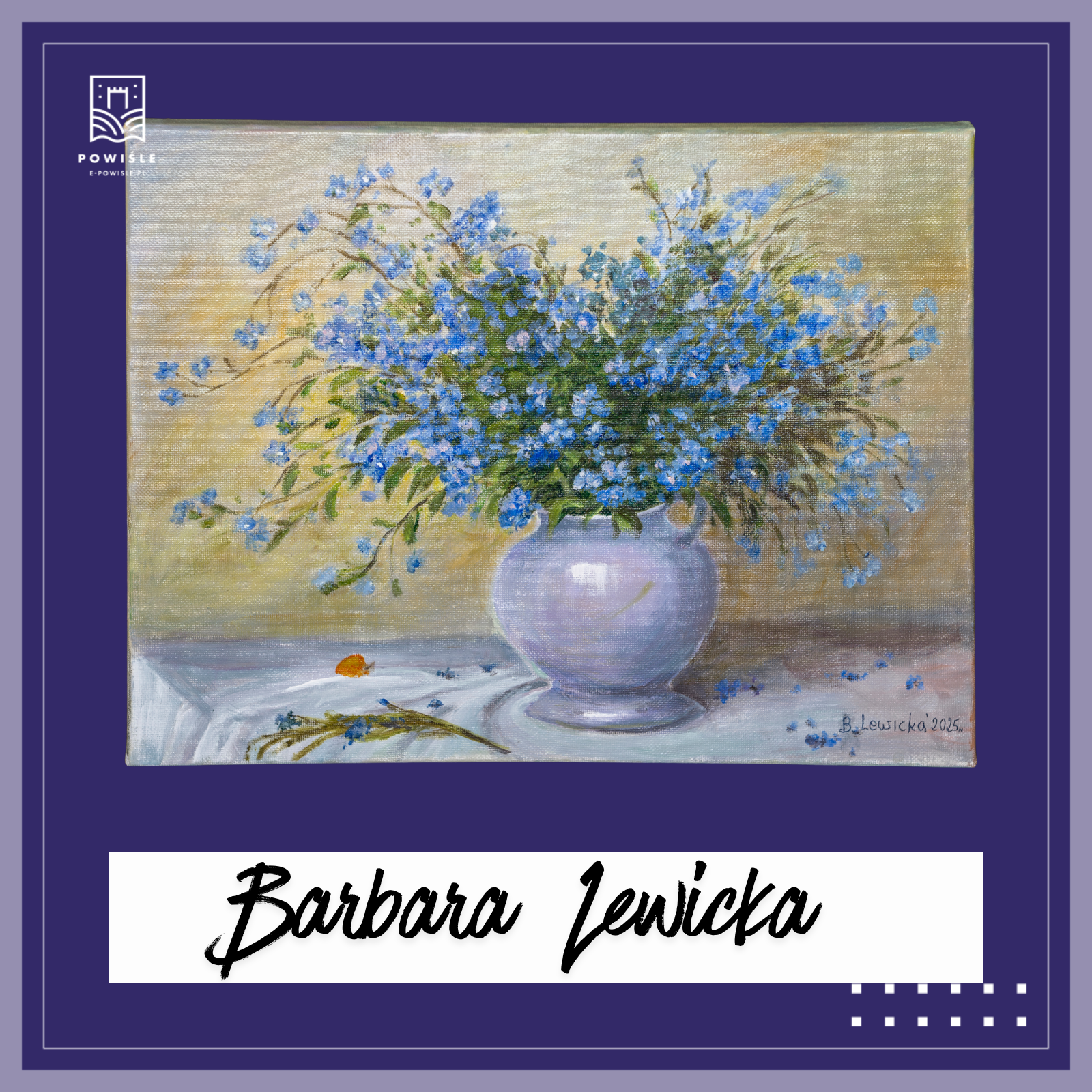 Smirnowskie niezabudki obraz Barbara Lewicka