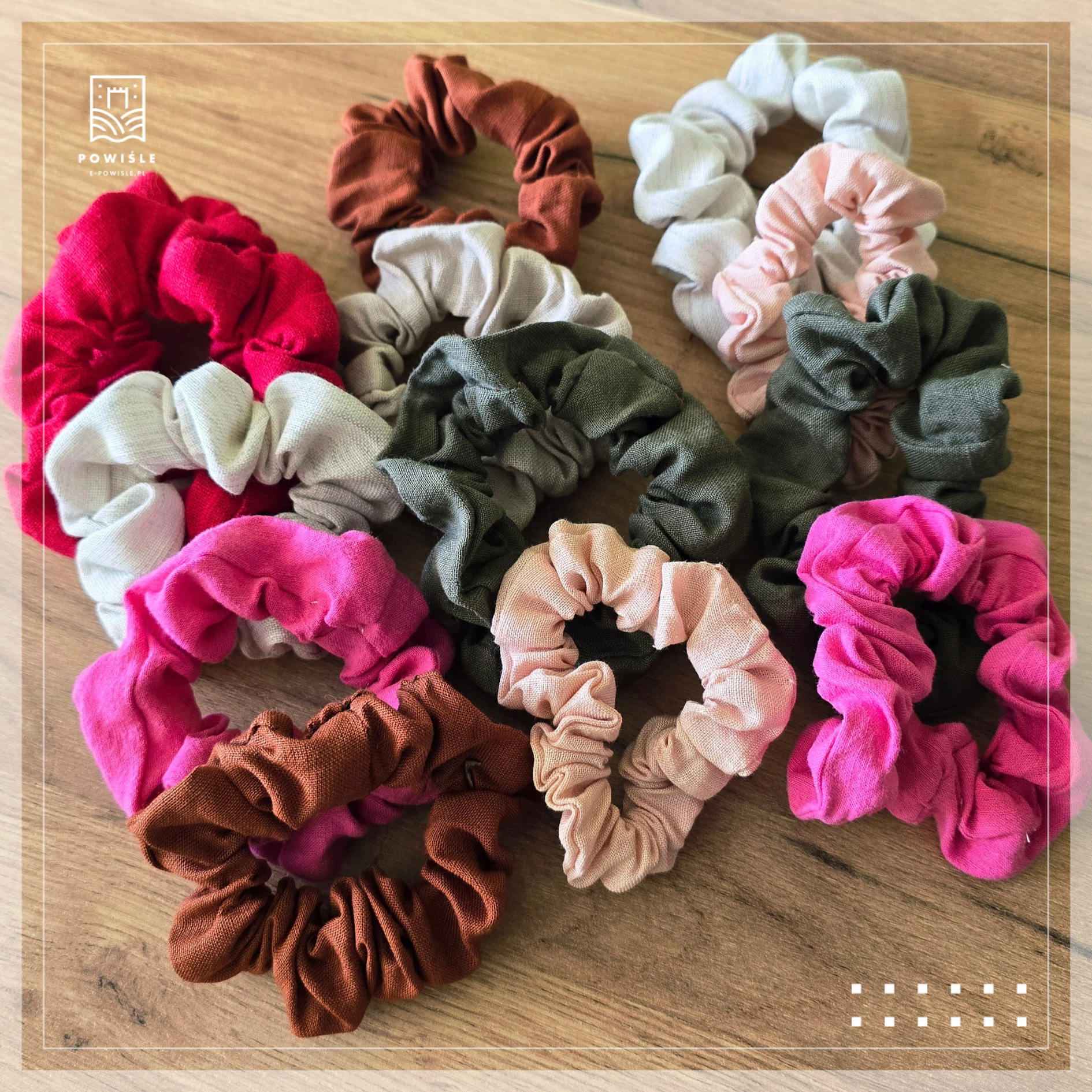 Gumka do włosów - scrunchie