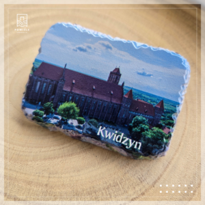 Magnes na lodówkę - zespół katedralno-zamkowy.