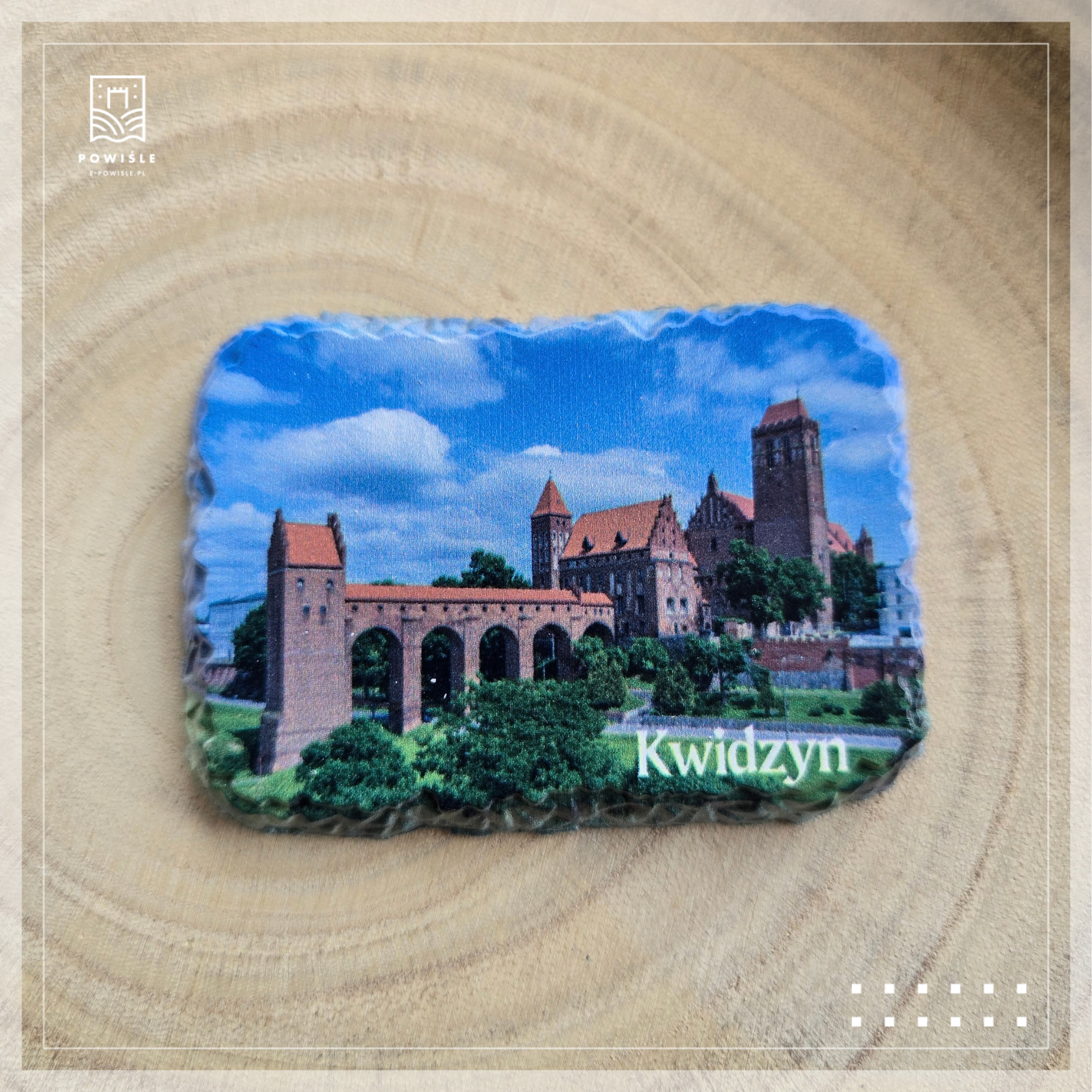 Pamiątkowy magnes na lodówkę – Kwidzyn